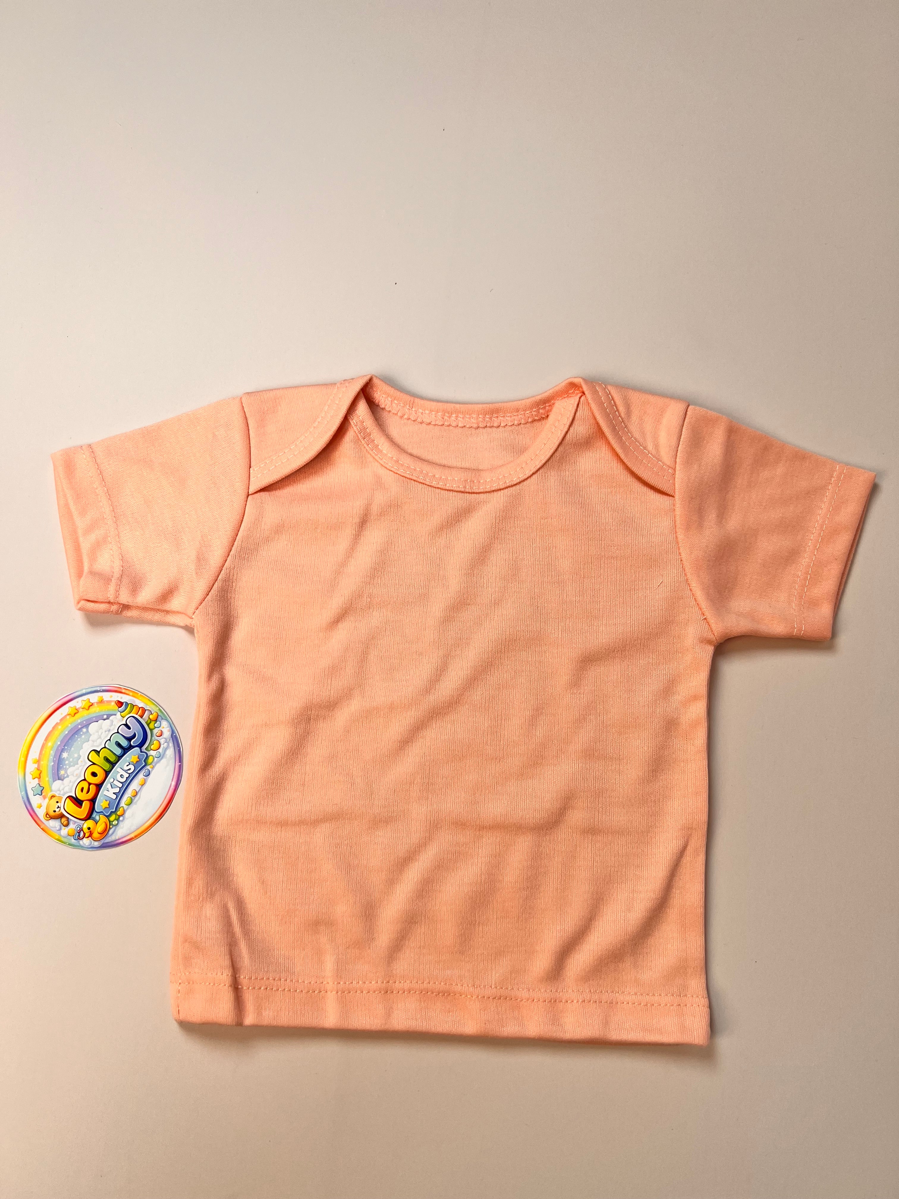 Baby Unisex Essential Soft-Cotton Crew Neck Tee (Short Sleeves)