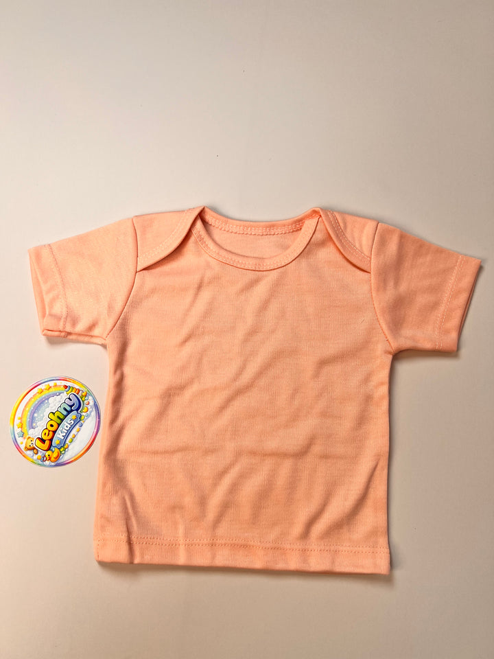 Baby Unisex Essential Soft-Cotton Crew Neck Tee (Short Sleeves)