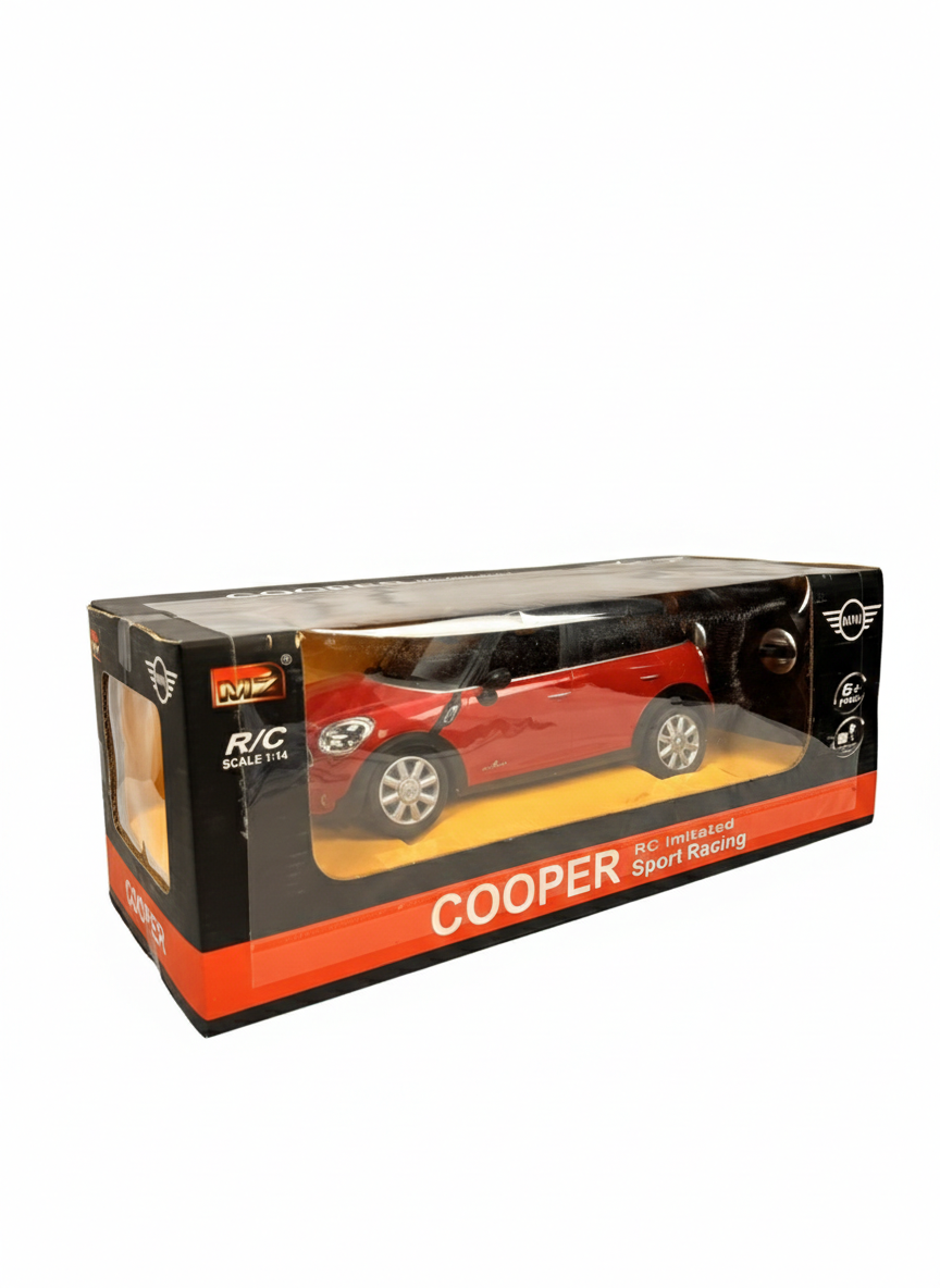 R/C Cooper Sport Racing Car – 1:14 Scale Remote Control Car (6+ Years)