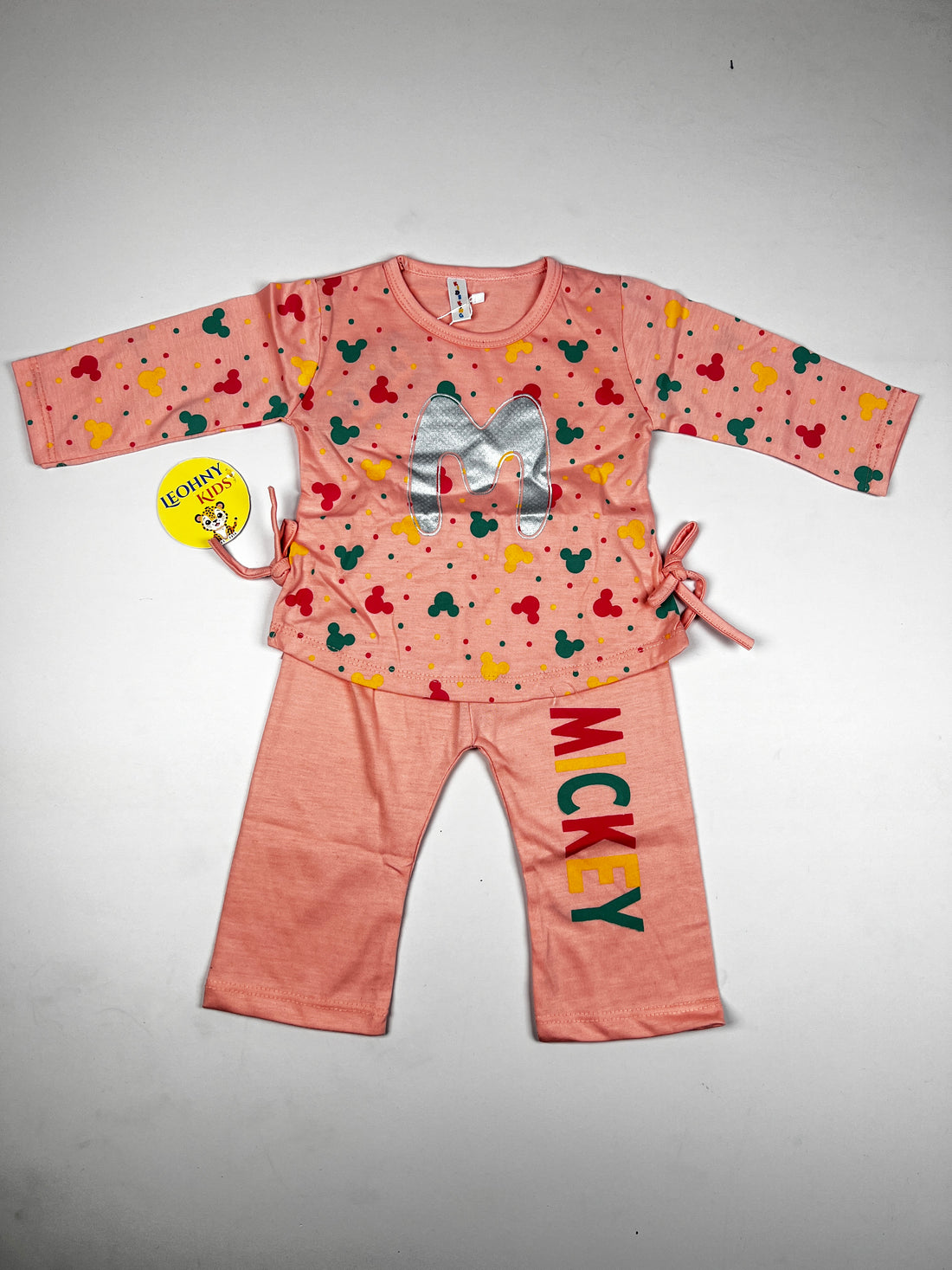 "Mickey Celebration" 2-Piece Vibrant Yellow Set