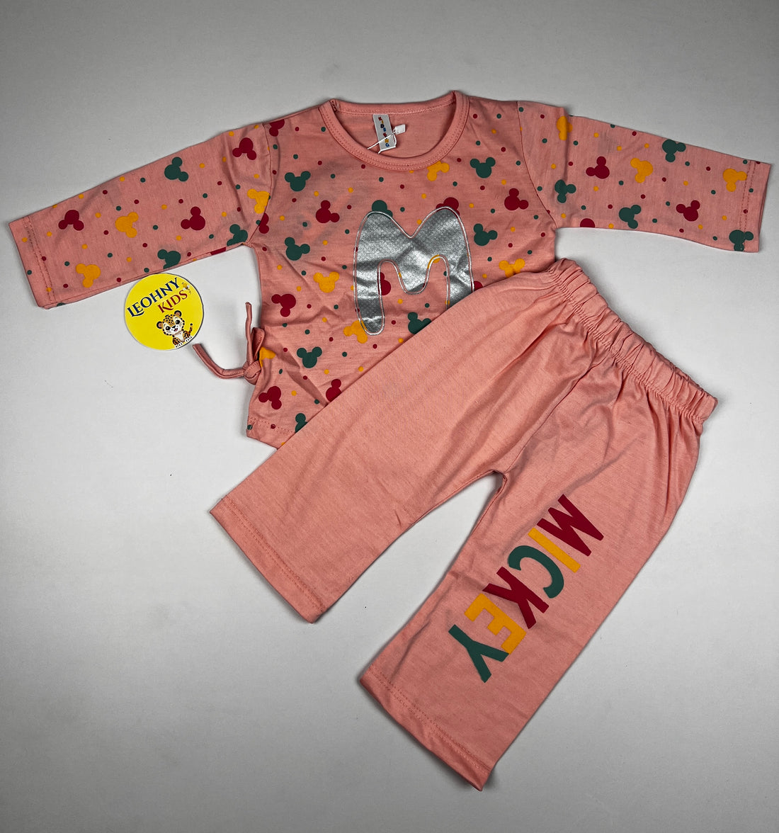 "Mickey Celebration" 2-Piece Vibrant Yellow Set