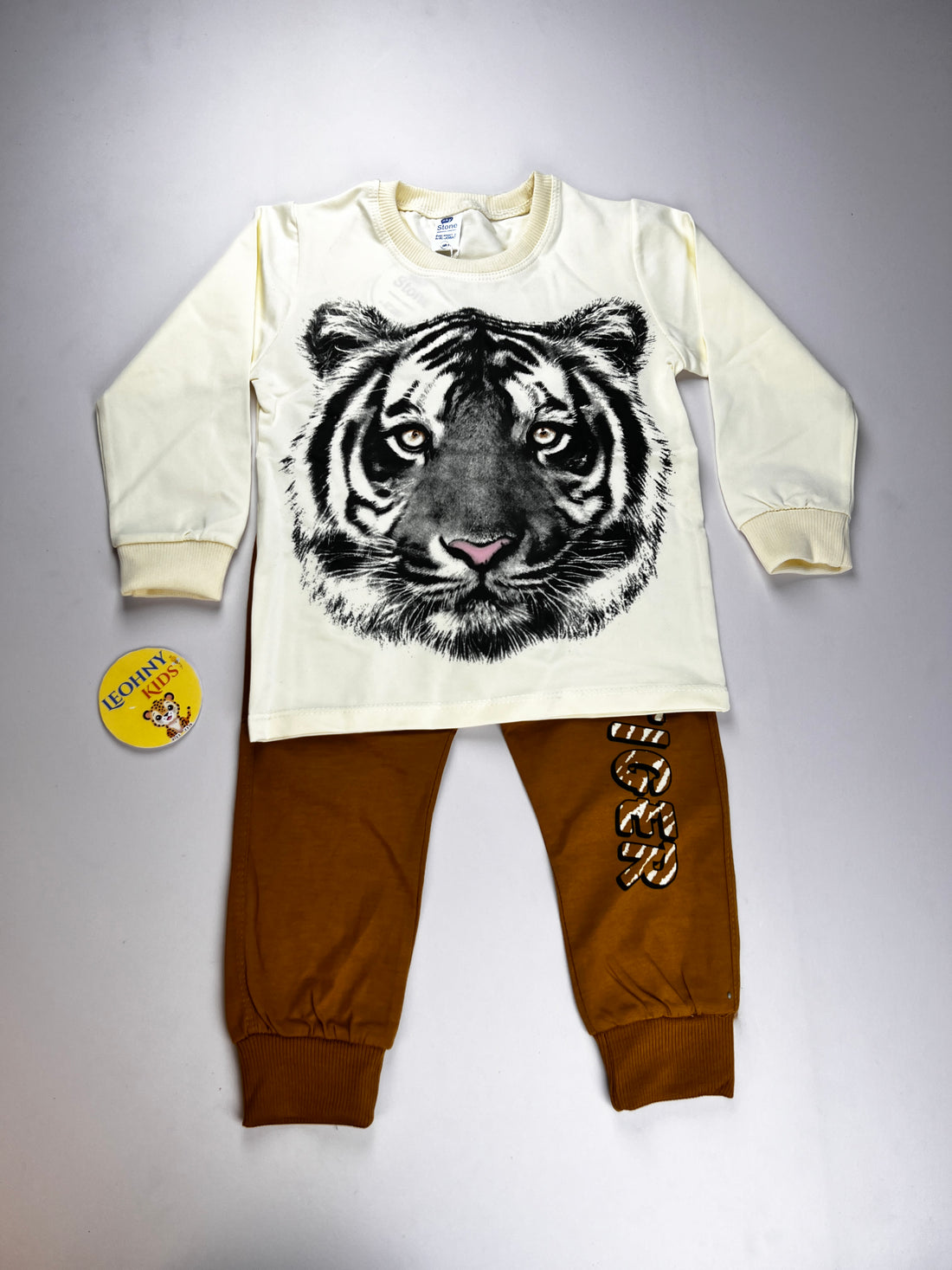 "Majestic Tiger" 2-Piece Graphic Jogger Set