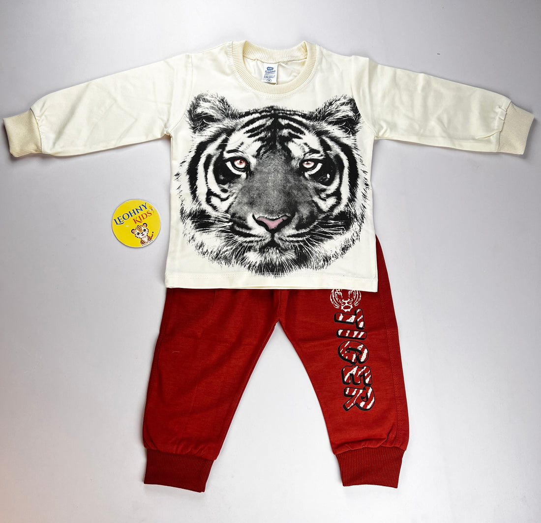 "Majestic Tiger" 2-Piece Graphic Jogger Set