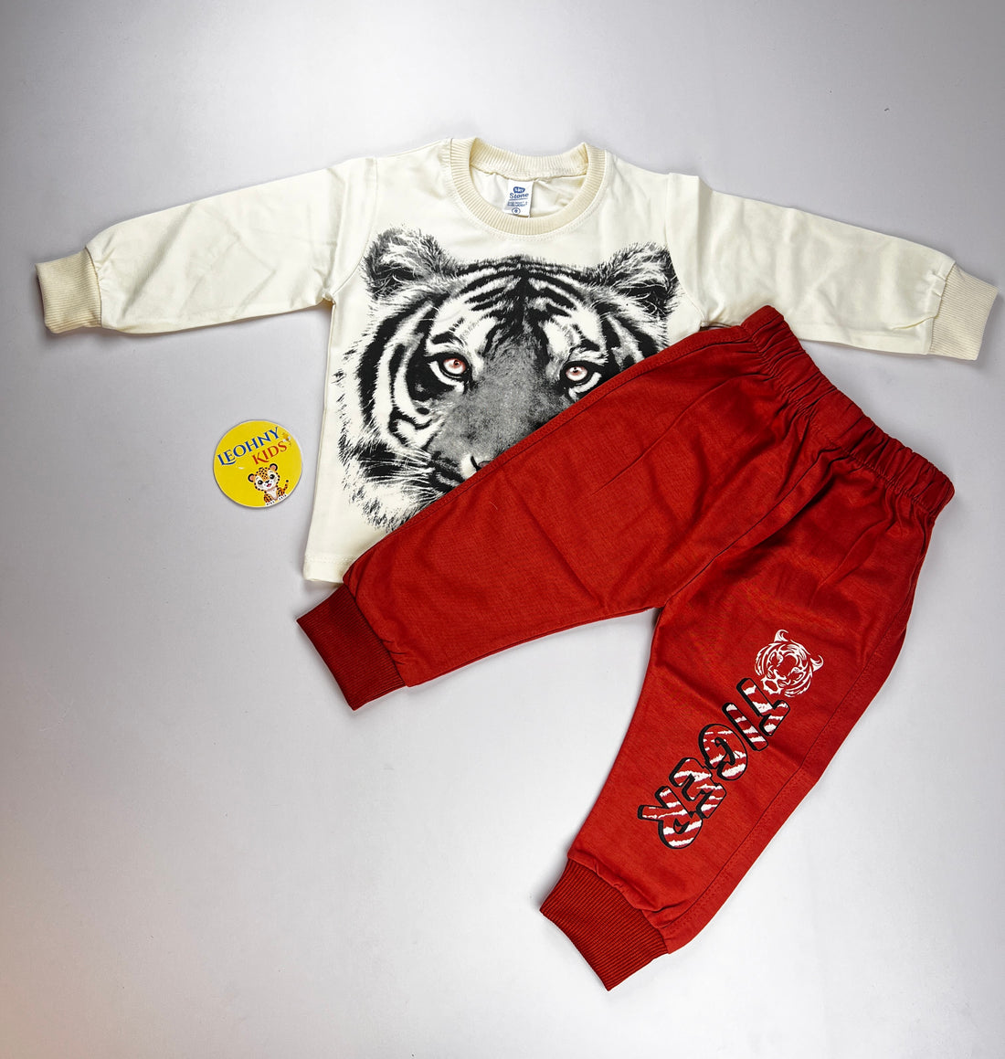 "Majestic Tiger" 2-Piece Graphic Jogger Set