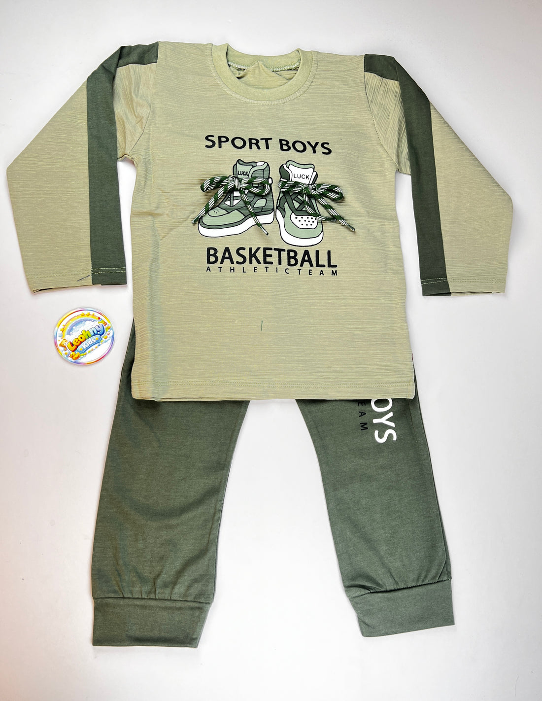 "Basketball Athletic Team" 2-Piece Jogger Set