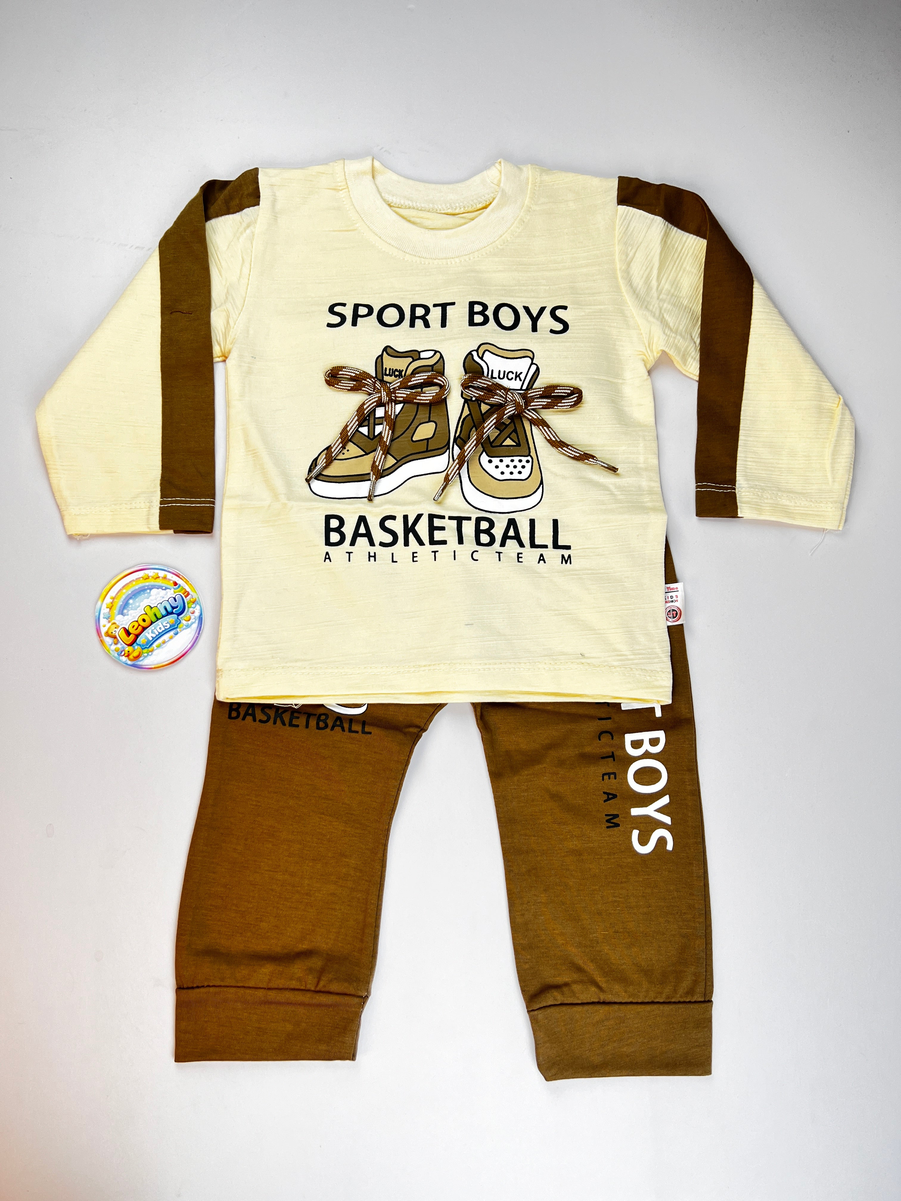 "Basketball Athletic Team" 2-Piece Jogger Set