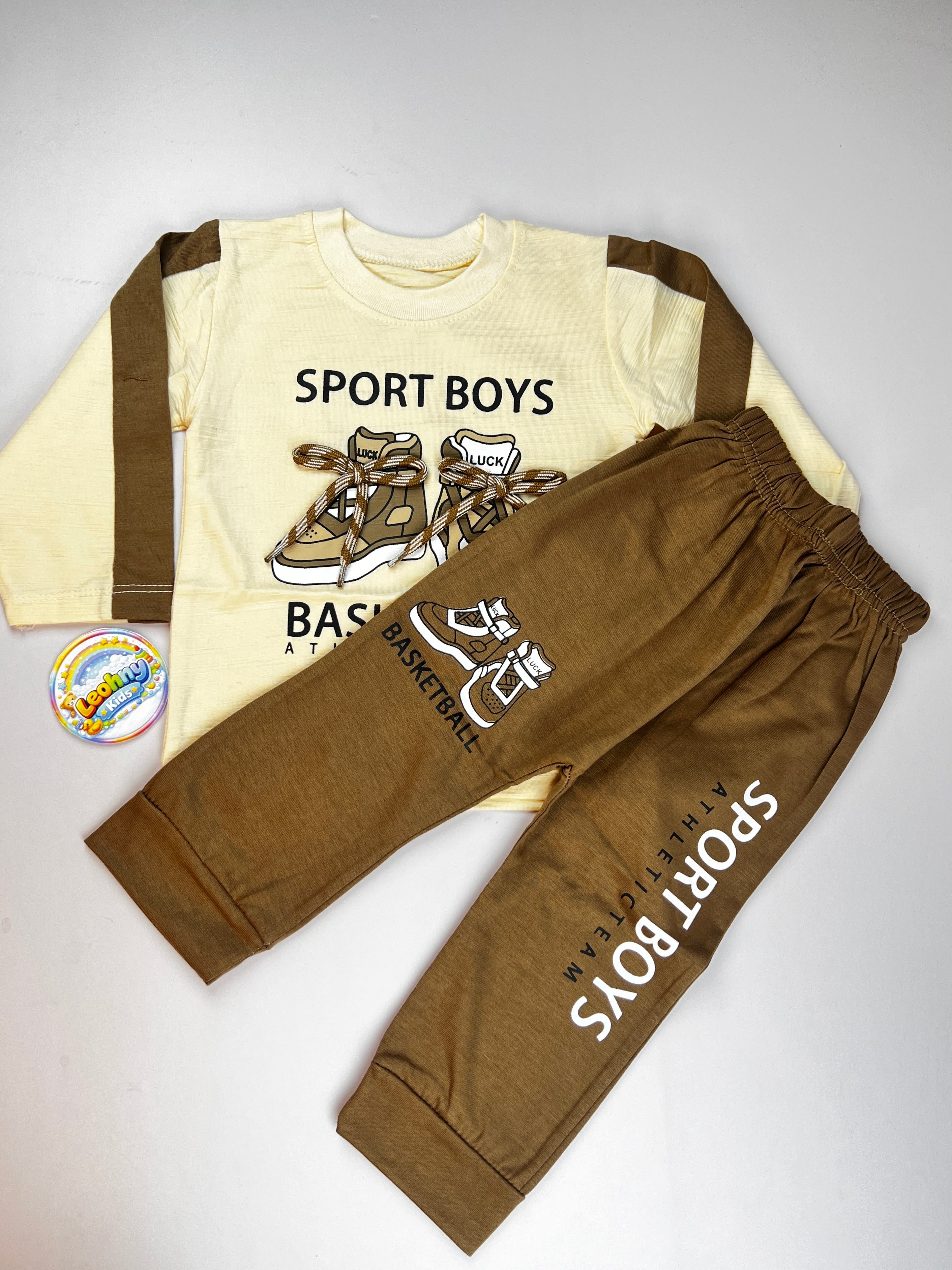 "Basketball Athletic Team" 2-Piece Jogger Set