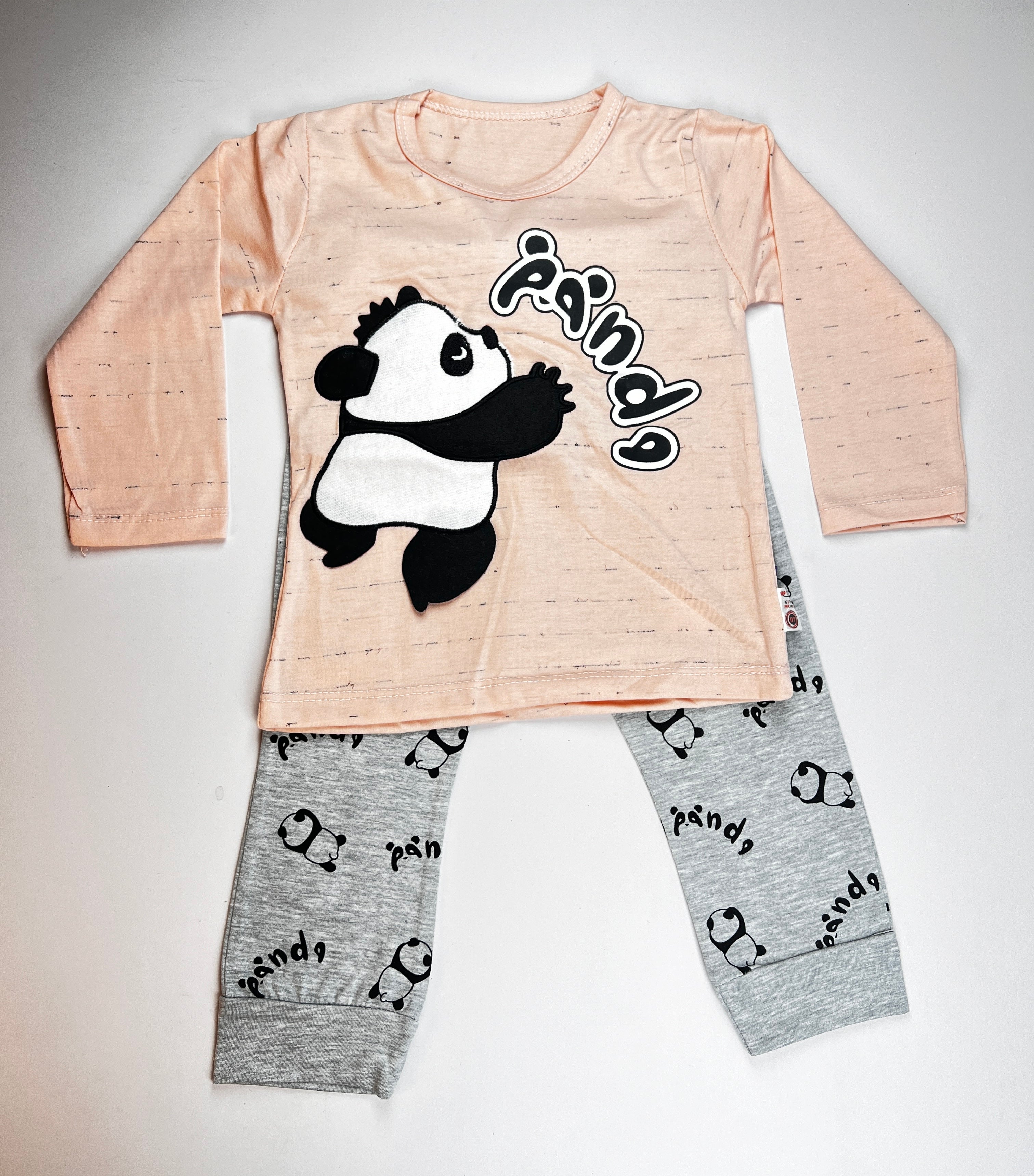 Boys' 2-Piece Set – Long-Sleeve Graphic Top & Cargo Joggers